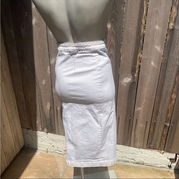 Free People Women's Jasmine Button Midi Skirt size 2 - Picture 7 of 9